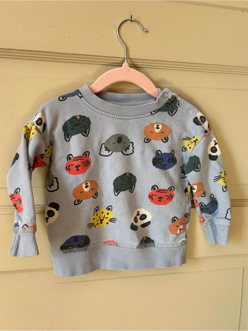Hanna Andersson Animal Sweatshirt - 12-18m